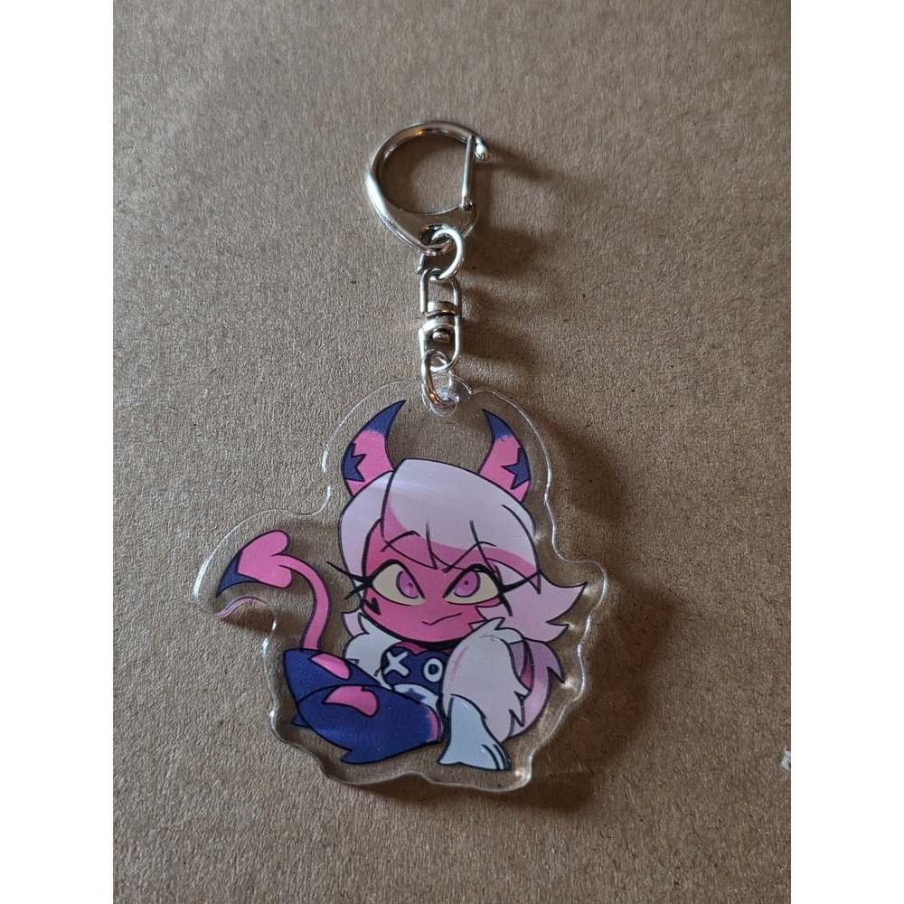 Verosika Mayday Keychain Chibi Verosika Helluva Boss